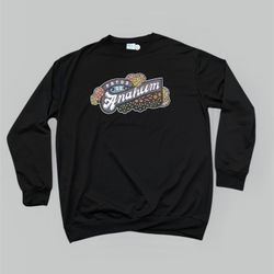 Anaheim Ducks “Patos De Anaheim” Dia De Los Muertos black crewneck sweatshirt Size XL