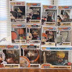 Naruto, Boruto, and Avatar Funko Pops