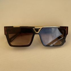 Brown LV 1.1 Evidence Sunglasses
