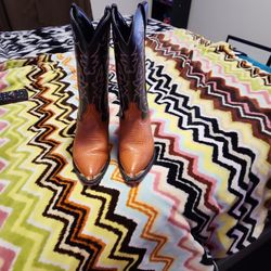 Leather Cowboy Boots 