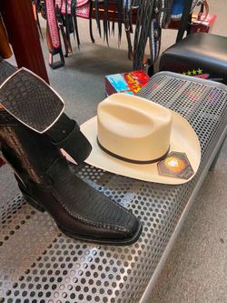 Combos de botas ,cinturón y sombrero de 2000X