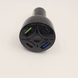 4 Port USB Fast Charging Cigarette Light Car Charger 