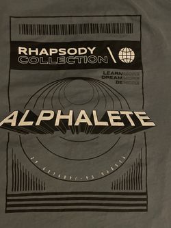 Grey Blue Alphalete Shirt 
