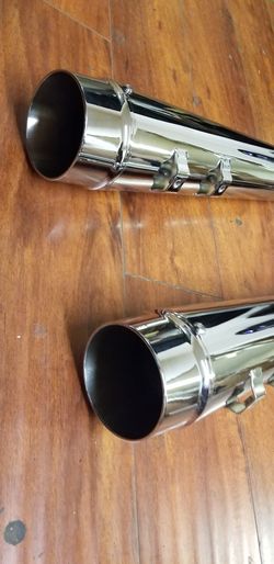 Mutazu Harley megaphone exhaust mufflers for touring models