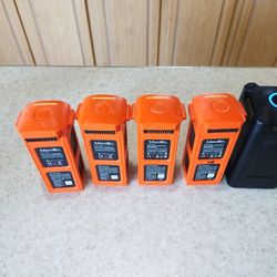 Autel EVO 2  4-in1 Charging Hub And 4 Batteries $650