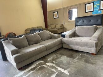 Fabric sofa set 🦖