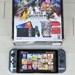 Nintendo Switch OLED 1TB |200 Games|10000 Retros | Movies | Online Game Shop|