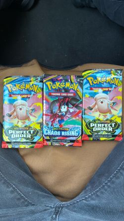 Pokemon cards perfect order chaos rising