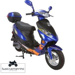 Scooter For Sale! Brand New!  Express 50cc Gas Scooter – Street Legal & Only $1199! Save Big on Gas! 
