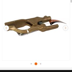 Rigid Brass HD Grounding Clamp NEW