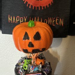 Pumpkin centerpieces