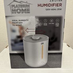 Platinum Home - 2.8 Liter Humidifier - (New)