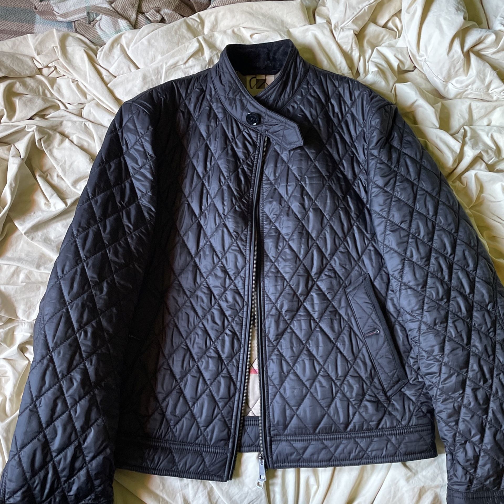 Burberry quilted jacket