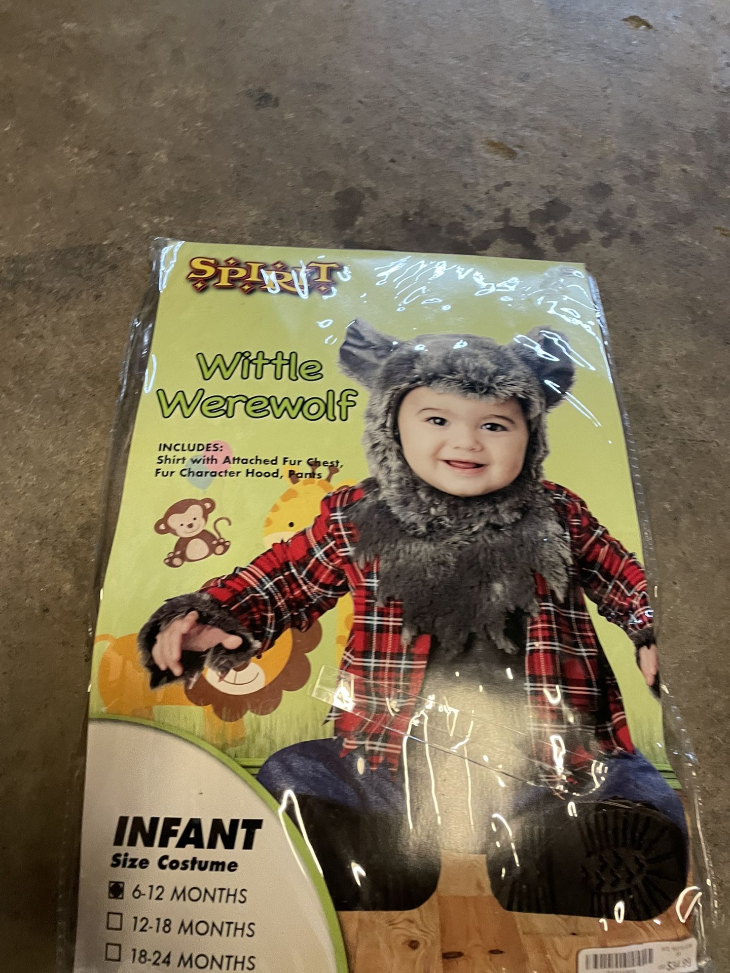 Infant Wolf Costume 
