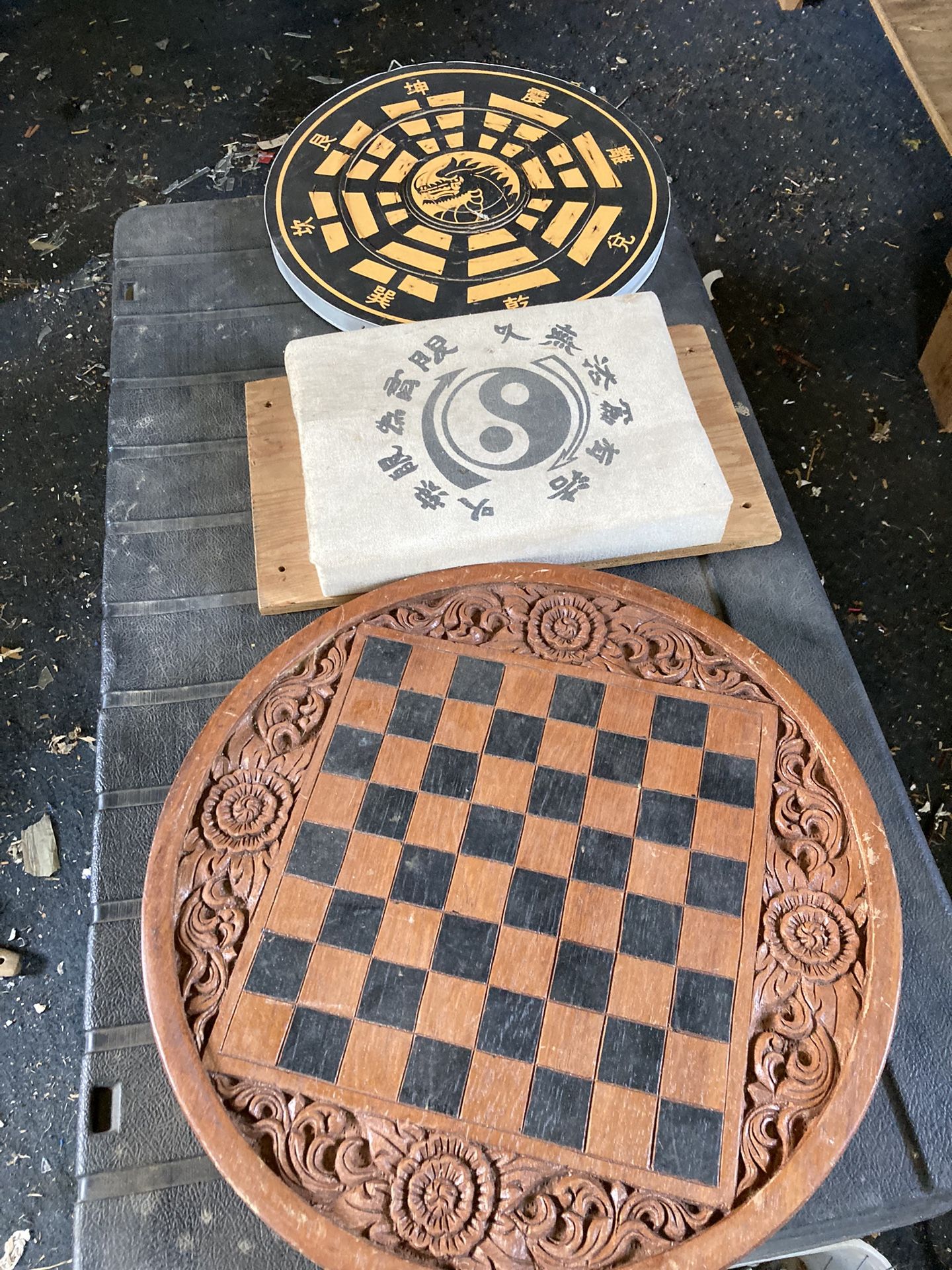 Unique Dart Board / Checker / Dart Cloth