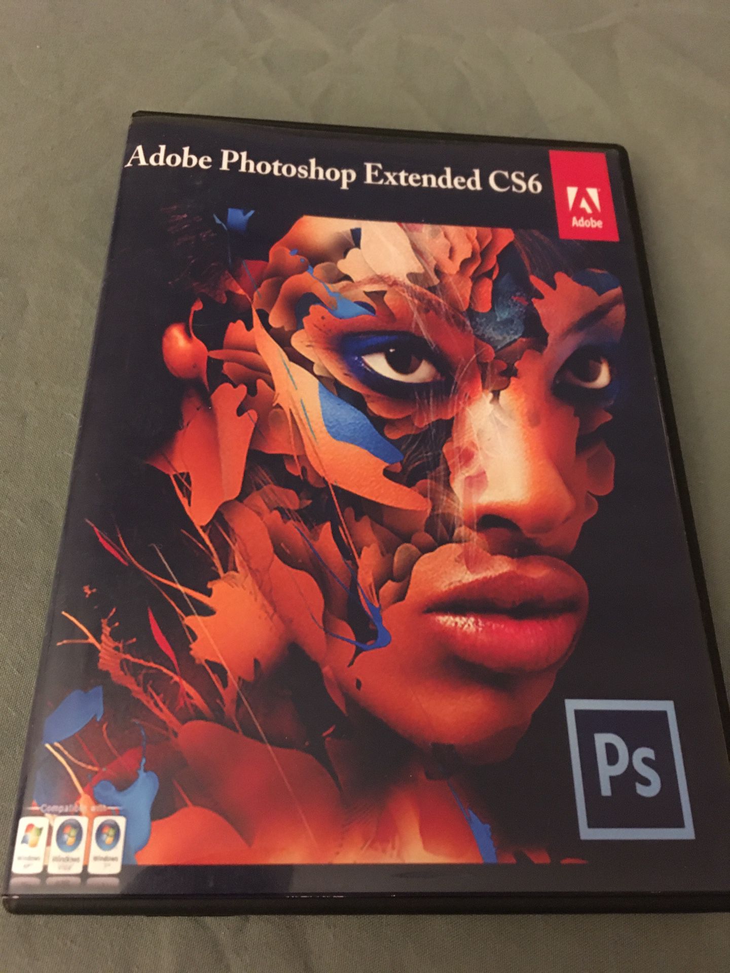Adobe Photoshop CS6 Extended for Windows, DVD disc installation