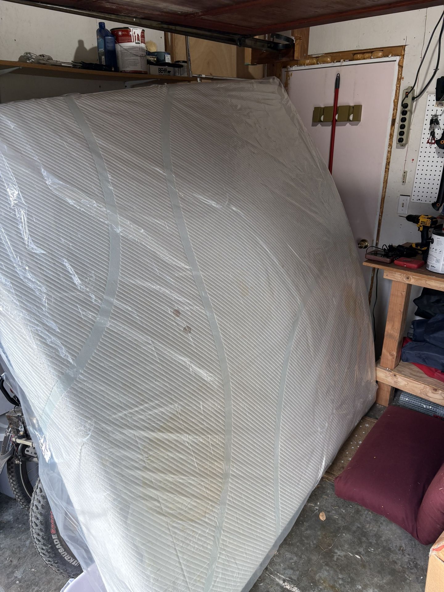 Used King Temperpedic Cooler Mattress 