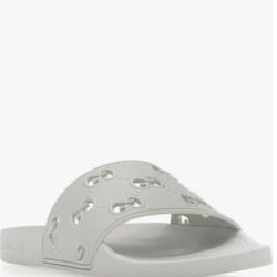 Brand New In Box Gucci Womens Slides Pool Beach Size 38 7.5