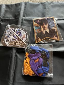 Wednesday Adams Birthday Party Supplies 