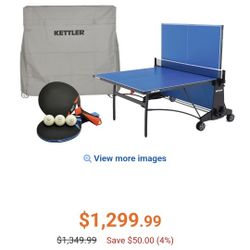 KETTLER Cabo Outdoor Ping Pong Table 