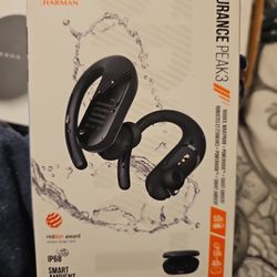 💥 NEW JBL Endurance Peak 3 – Sealed! Gym Waterproof Earbuds (Black) 💥
