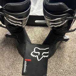 Fox Racing Comp Motocross Boots-Blk M13