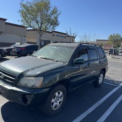 2003 Toyota Highlander 4 Wheel Drive