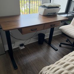 Standing Desk Adjustable Height Electric And Chair
