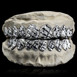 Custom Silver Grills