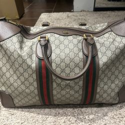 Gucci Brand New Beige Duffle