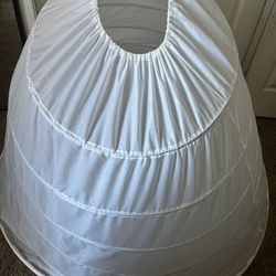 6 Hoop Skirt Crinoline Petticoat 