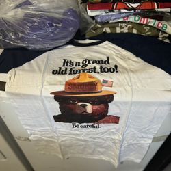 Smokey Bear Baseball Tee