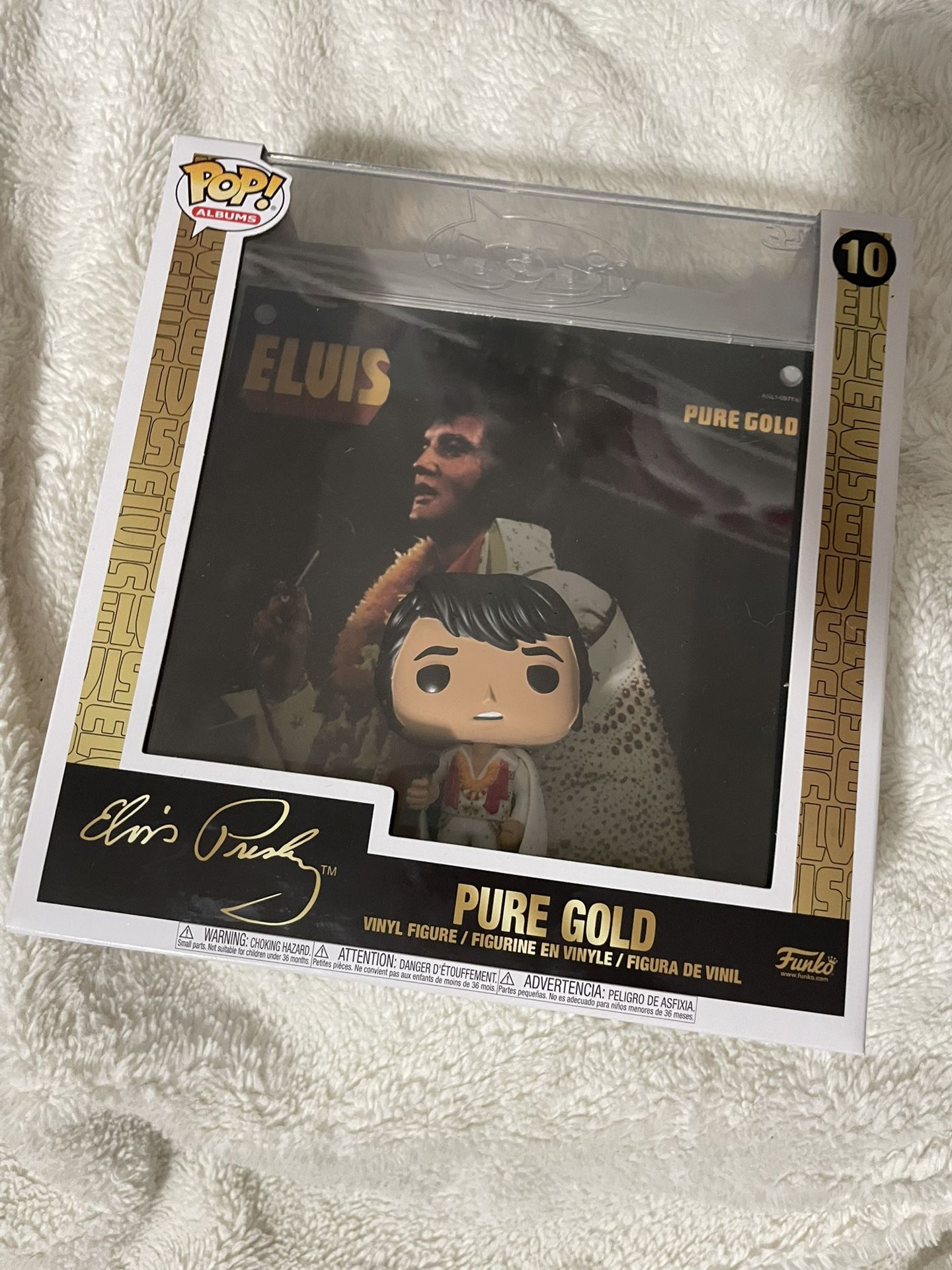Elvis Presley Gold Funko Pop