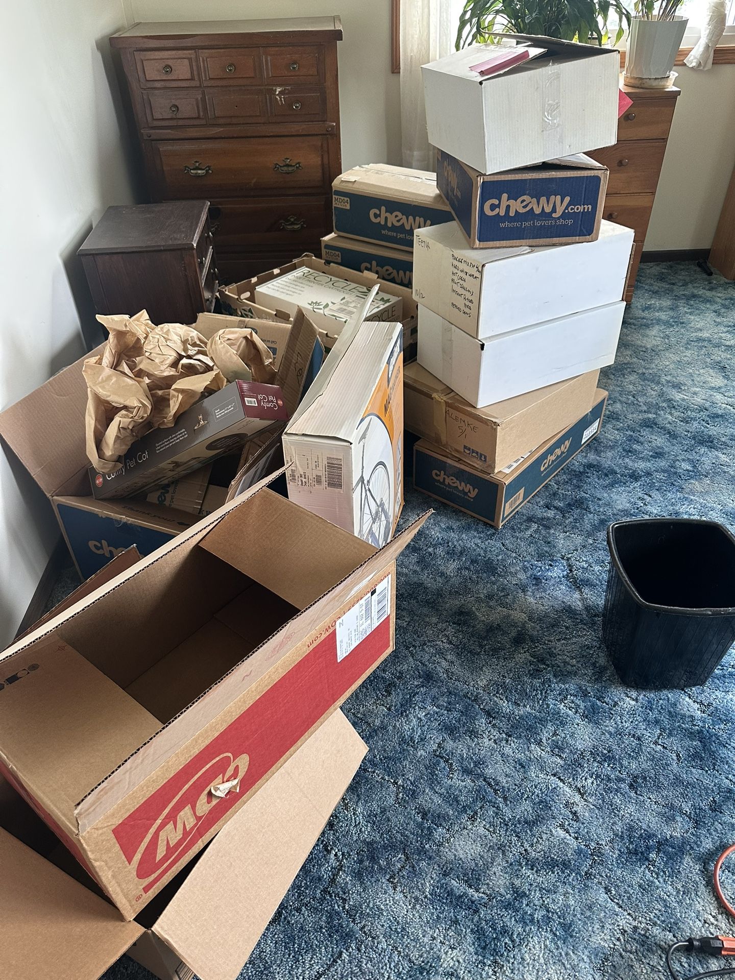 Moving Boxes. Free For Pick Up