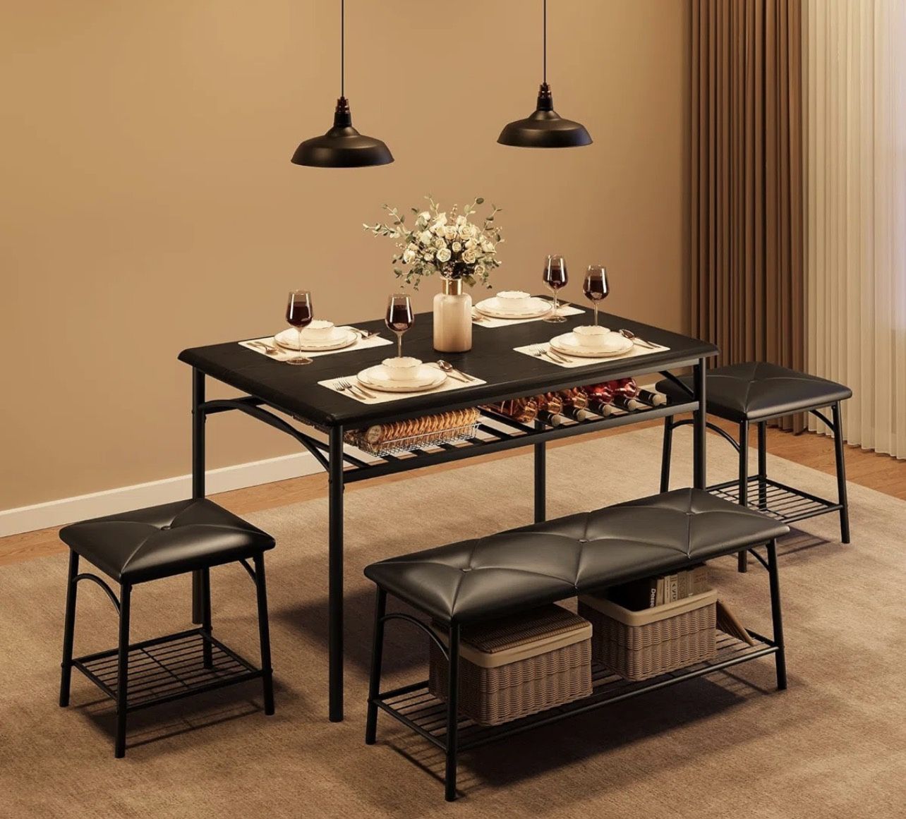 Kitchen Table Set For 4