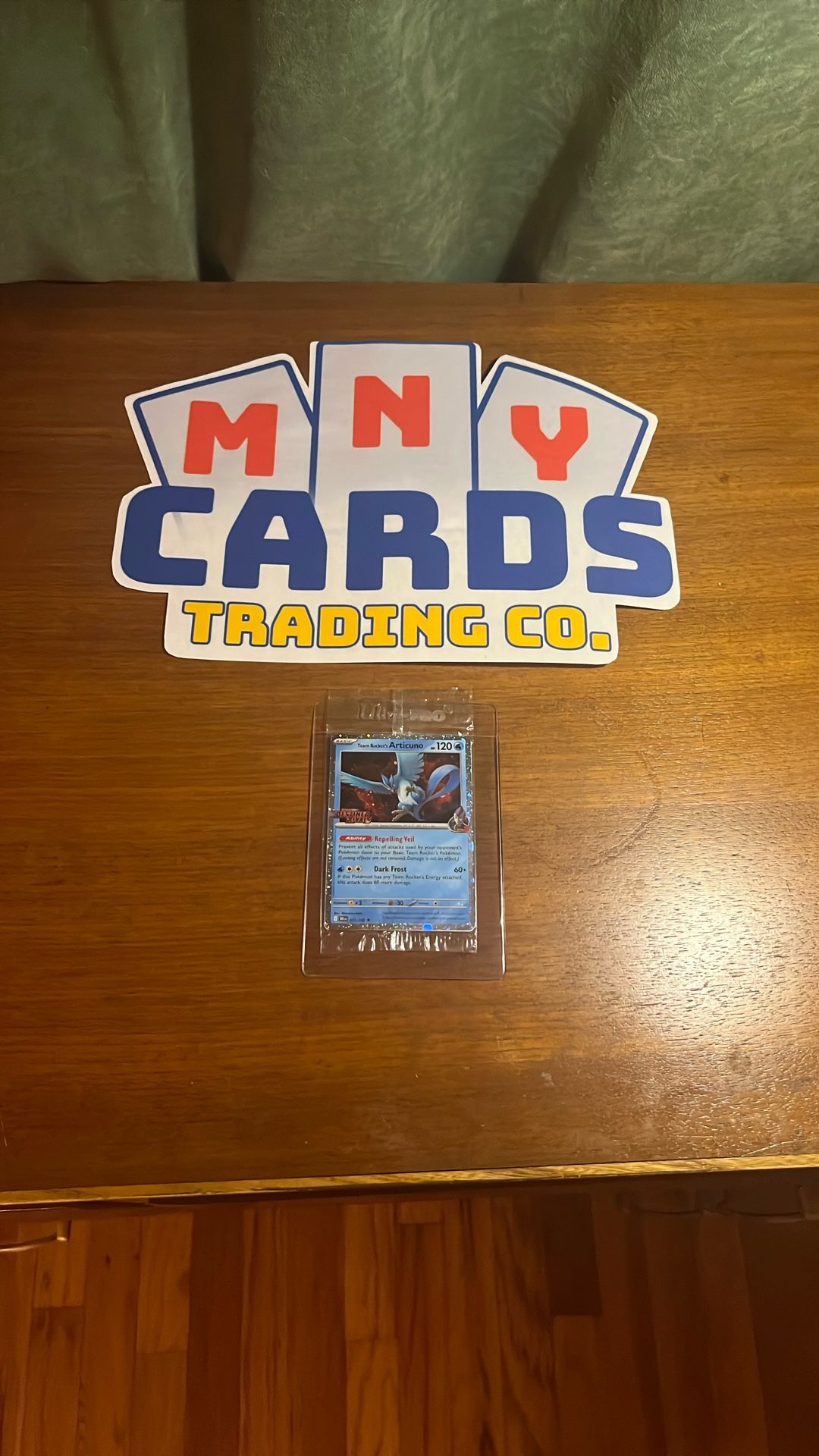 Team Rocket’s Articuno (Destined Rivals Stamp)