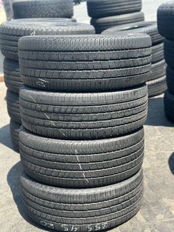 SET OF TIRE 235 60 18 CONTINENTAL 85% LIFE