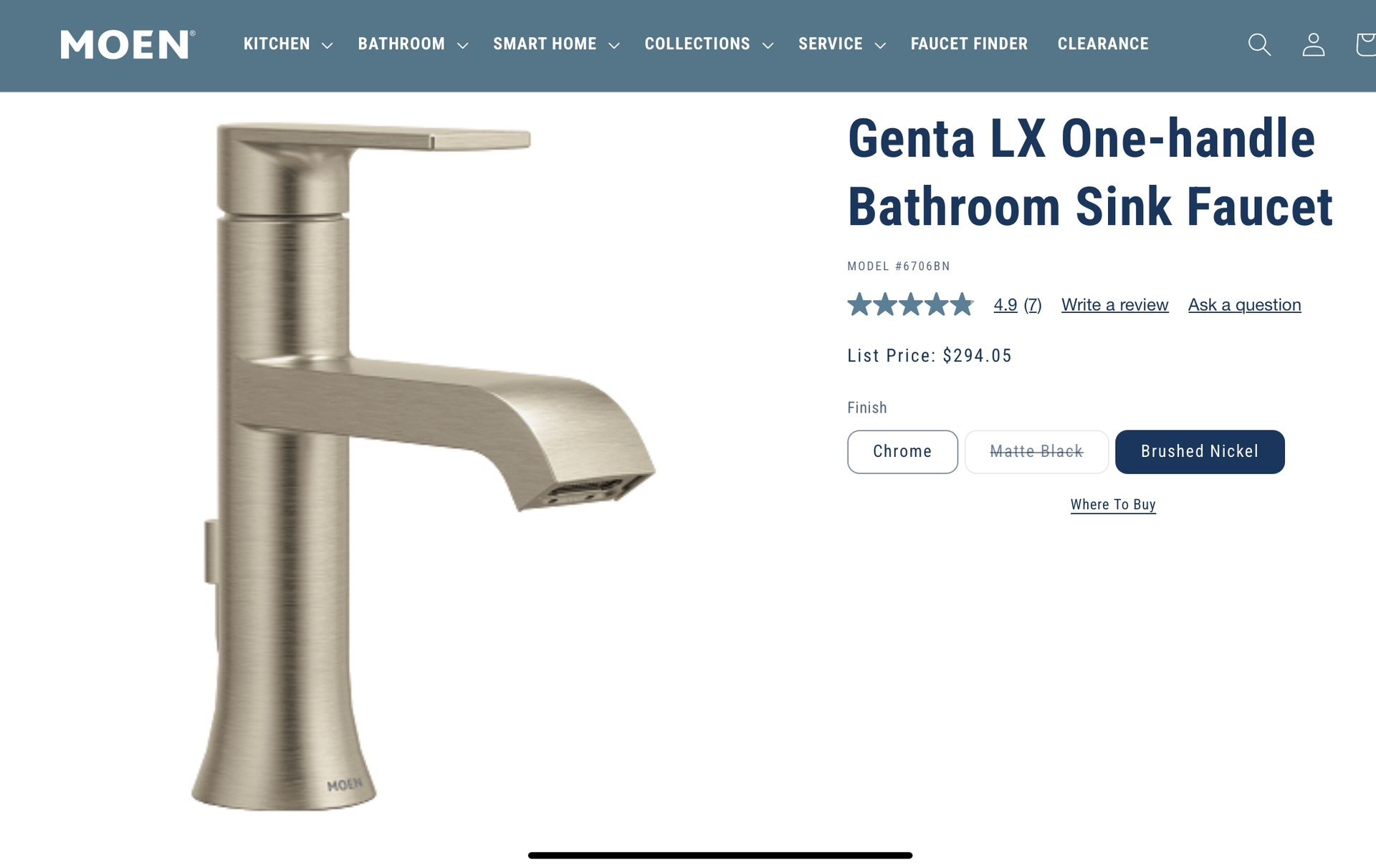 Bathroom Sink Faucet