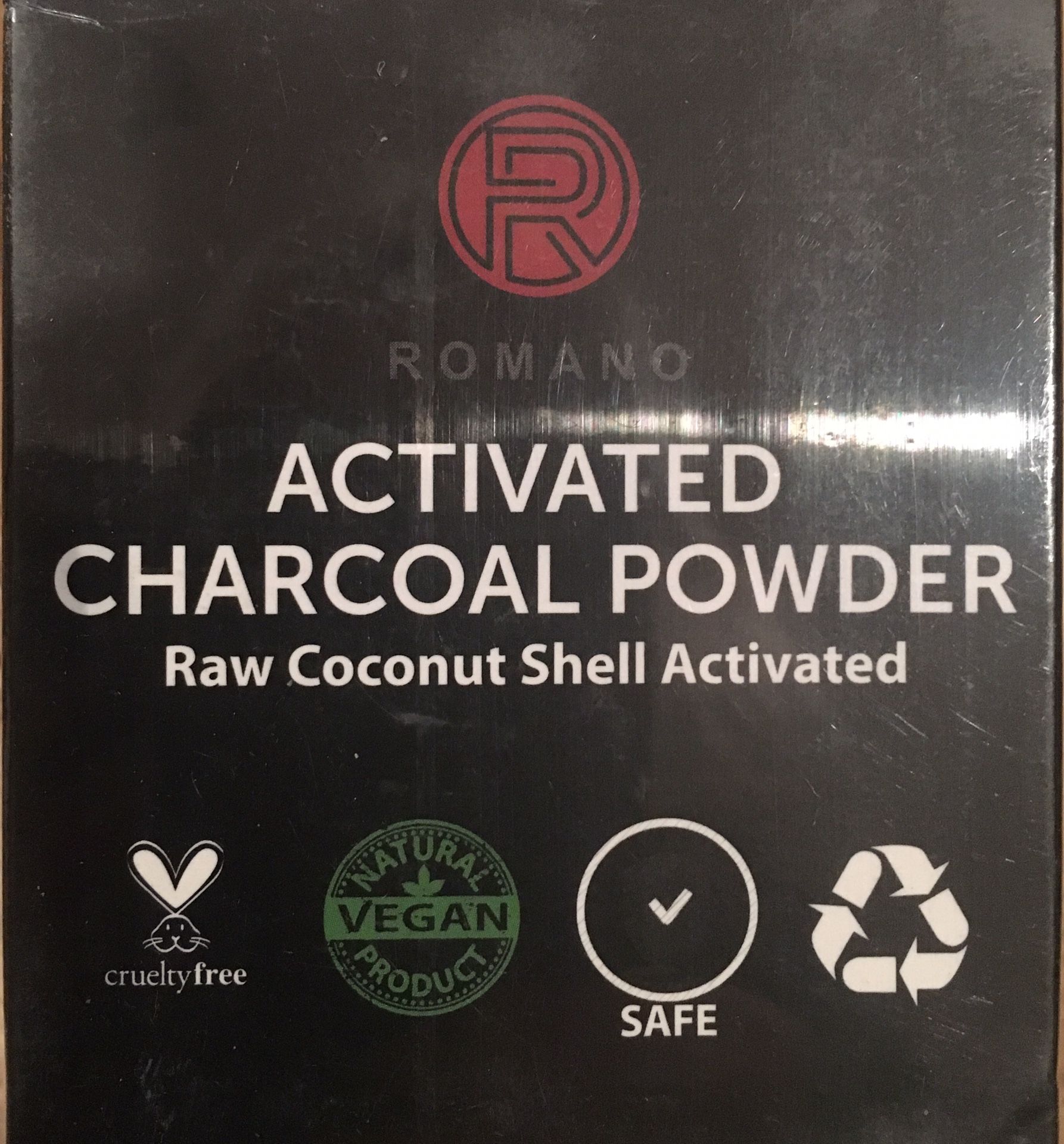 New activated charcoal powder teeth whitening bleach beauty