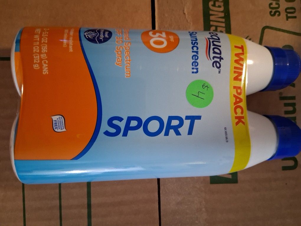 New, Twin Sunscreen SPF 30