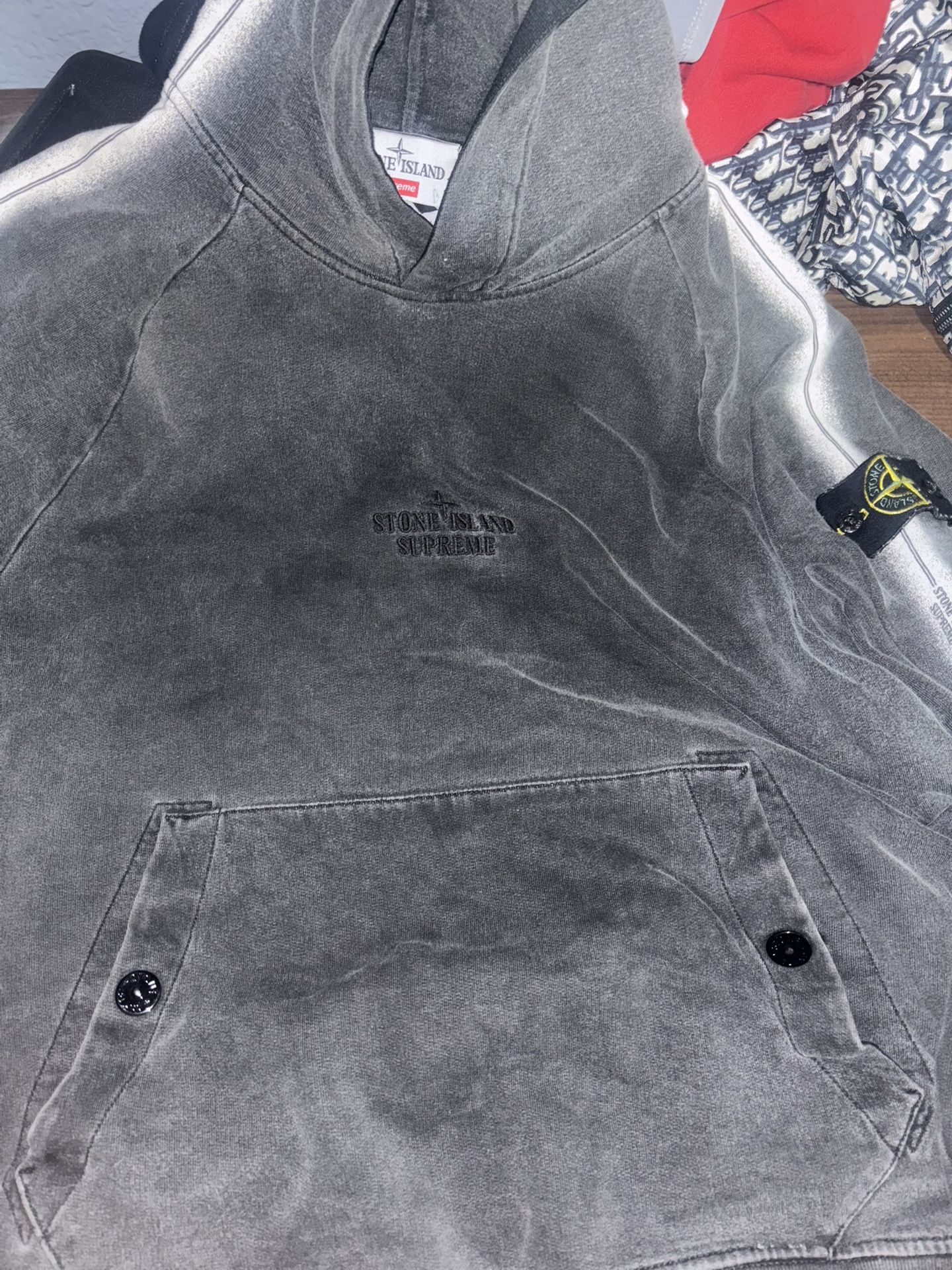 Stone Island Supreme Collab Hoodie