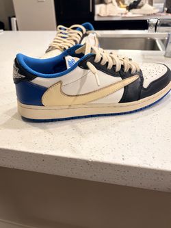 Jordan 1 Retro Low OG SP Fragment x TravisScott used pre-owned great condition