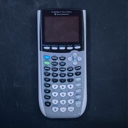 TI-84 Plus C Silver Edition Calculator