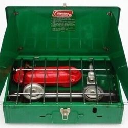 Colman 2 Burner Vintage Campstove ~~ Nice! ~~MakeMeAnOffer~~