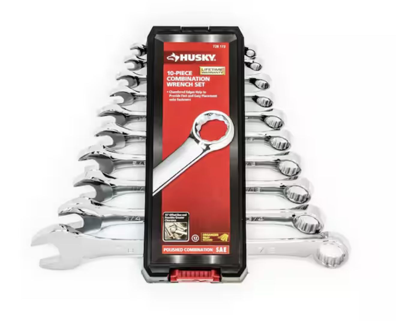 Husky SAE Combination Wrench Set (10-Piece
