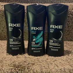 3 Axe Bodywash For Men 16oz Each All For 10$ Only