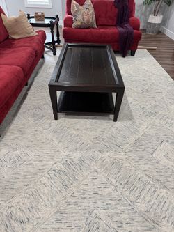 Brand new Loloi Ziva Sky Wool Rug 9x13