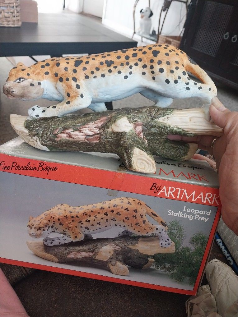 New Leopard Stalking Prey -$5