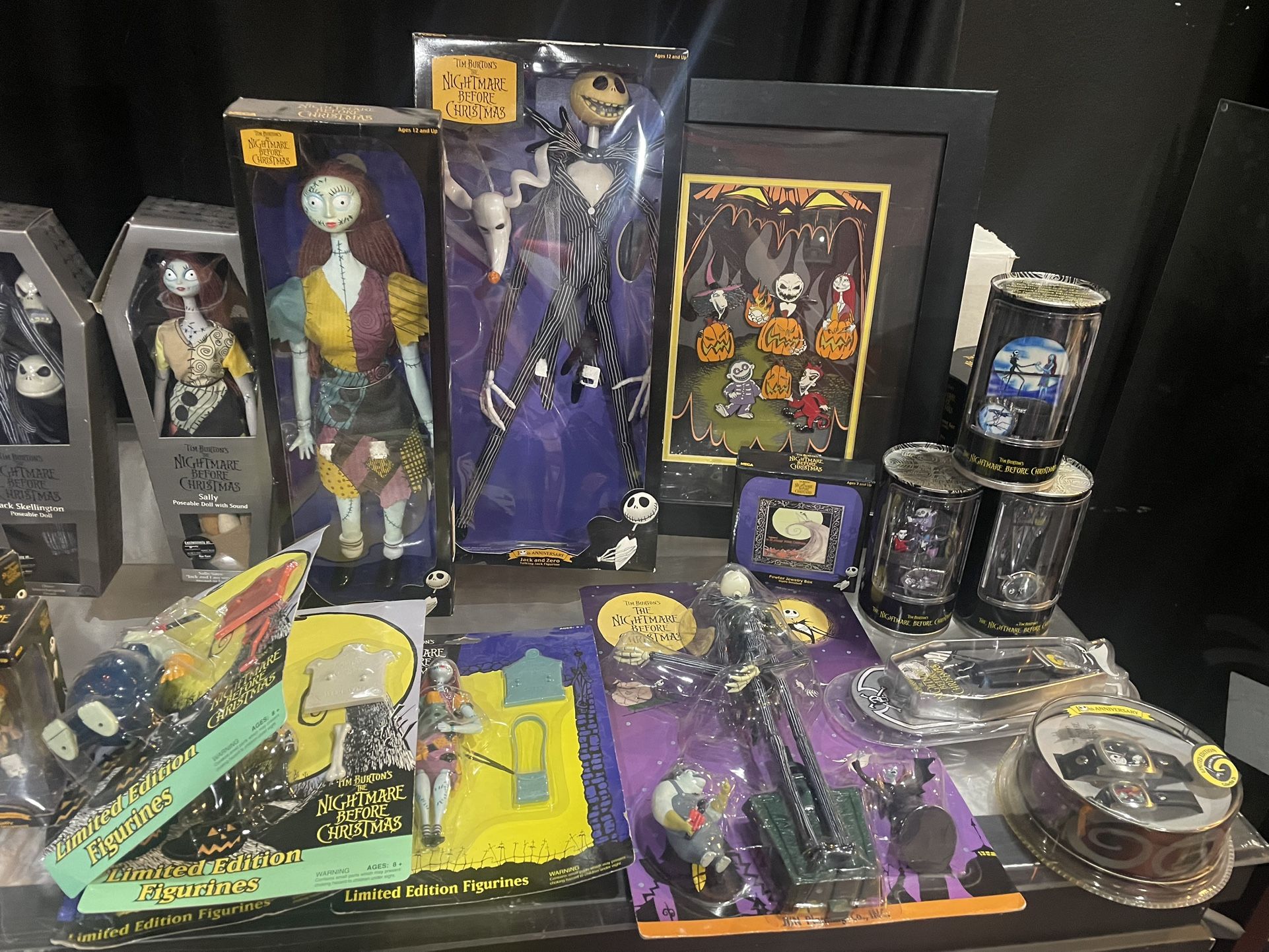 HUGE Nightmare Before Christmas Vintage Lot