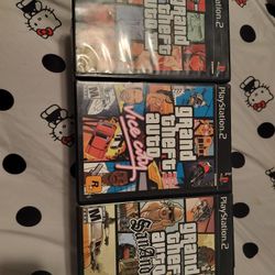 GTA TRILOGY (PS2)